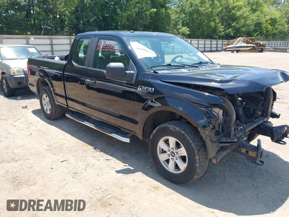 2018 Ford F-150 XL with VIN 1FTEX1EP8JKC44174, listed as a IAAI auction lot 42682689 with 196,761 mi miles and . Bid and sale history available at DreamBid. Image 1.