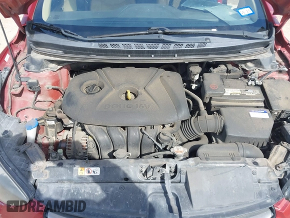 2012 Hyundai Elantra Limited with VIN KMHDH4AE7CU335325, listed as a IAAI auction lot 41680850 with 105,991 mi miles. Bid and sale history available at carsss.com. Image 10.