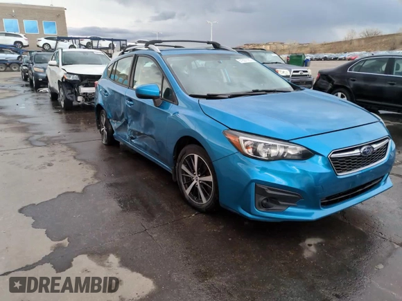 2019 Subaru Impreza Premium with VIN 4S3GTAC62K3703130, listed as a Copart auction lot 51607785 with 67,550 mi miles and Salvage Title. Bid and sale history available at DreamBid. Image 13.