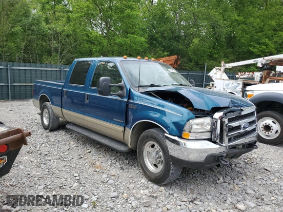 2001 Ford F-350 XL z VIN 1FTSW30F61EA47096, wystawiony jako Copart lot #56826595 z przebiegiem 205 679 mil mil oraz Szkoda całkowita • Salvage title. Historia ofert i sprzedaży dostępna na DreamBid. Obrazek 4.