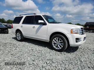2017 Ford Expedition Limited with VIN 1FMJU1KT3HEA72147, listed as a Copart auction lot 64715705 with 136,876 mi miles and Clean title. Bid and sale history available at DreamBid. Image 4.