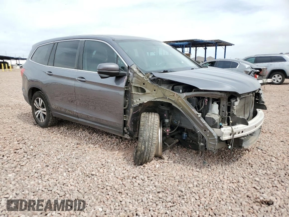 2016 Honda Pilot EX with VIN 5FNYF5H32GB006293, listed as a Copart auction lot 50830755 with 146,667 mi miles and Salvage Title. Bid and sale history available at carsss.com. Image 4.