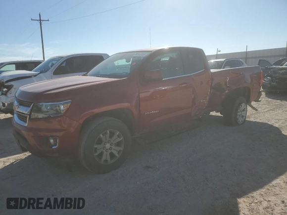 2016 Chevrolet Colorado 2WD LT with VIN 1GCHSCEA9G1229233, listed as a Copart auction lot 83344694 with 87,703 mi miles and Salvage Title. Bid and sale history available at carsss.com. Image 1.
