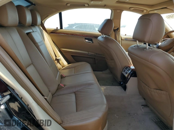 2007 Mercedes-Benz S 550 with VIN WDDNG71X87A029634, listed as a Copart auction lot 66545494 with Not provided miles and Clean title. Bid and sale history available at DreamBid. Image 10.