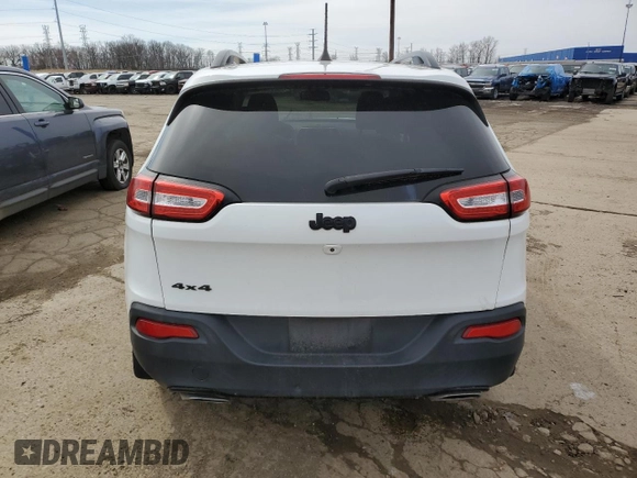 2016 Jeep Cherokee North with VIN 1C4PJMCS5GW149737, listed as a Copart auction lot 50274745 with 86,928 mi miles and Salvage Title. Bid and sale history available at DreamBid. Image 6.