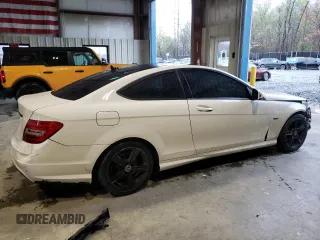 2012 Mercedes-Benz C 250 with VIN WDDGJ4HB6CF741768, listed as a Copart auction lot 51758795 with 174,751 mi miles and Salvage Title. Bid and sale history available at DreamBid. Image 3.