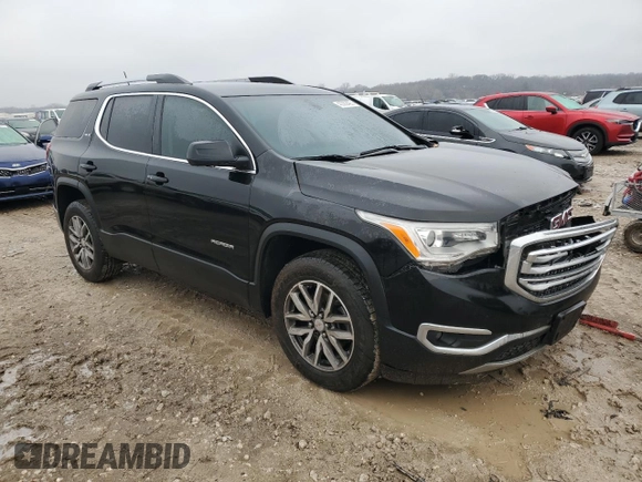 2017 GMC Acadia SLE with VIN 1GKKNLLS8HZ300812, listed as a Copart auction lot 43362405 with 134,636 mi miles and Salvage Title. Bid and sale history available at carsss.com. Image 4.
