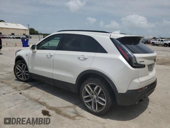 2020 Cadillac XT4 FWD Sport with VIN 1GYFZER49LF123830, listed as a Copart auction lot 55737985 with 98,871 mi miles and Salvage title. Bid and sale history available at DreamBid. Image 2.