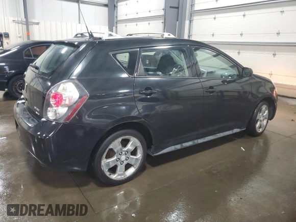 2009 Pontiac Vibe with VIN 5Y2SM67039Z420818, listed as a Copart auction lot 78672044 with 190,198 mi miles and Salvage Title. Bid and sale history available at carsss.com. Image 3.