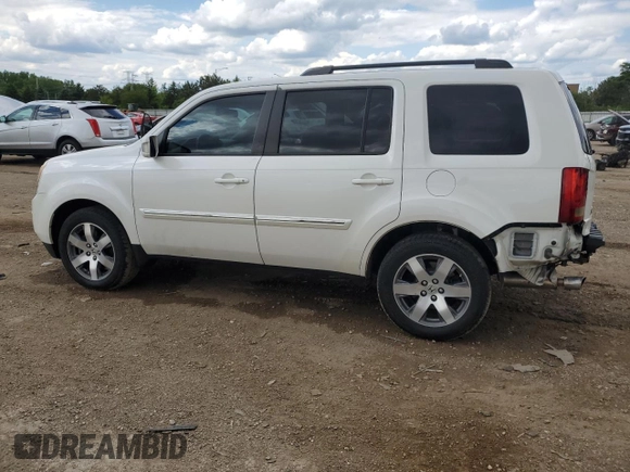2013 Honda Pilot Touring z VIN 5FNYF4H91DB062722, wystawiony jako Copart lot #58308165 z przebiegiem 130 896 mil mil oraz Szkoda całkowita • Salvage title. Historia ofert i sprzedaży dostępna na DreamBid. Obrazek 2.