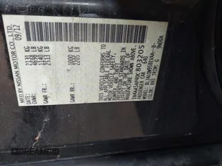 2013 Nissan Maxima SV с VIN 1N4AA5AP4DC803205, выставлен на аукционе IAAI как лот 41714711 с пробегом 73 288 миль миль и . История ставок и продаж доступна на DreamBid. Изображение 9.