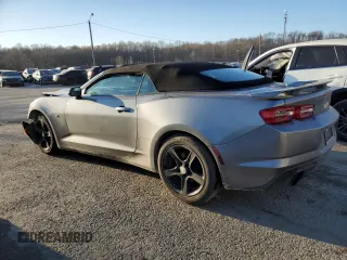 2020 Chevrolet Camaro 1LT with VIN 1G1FB3DXXL0118597, listed as a Copart auction lot 42676435 with 53,200 mi miles and Salvage Title. Bid and sale history available at carsss.com. Image 2.