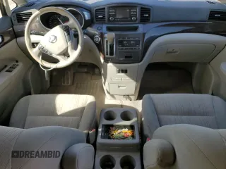 2013 Nissan Quest LE with VIN JN8AE2KP8D9070377, listed as a Copart auction lot 50029695 with 214,402 mi miles and Salvage Title. Bid and sale history available at carsss.com. Image 8.