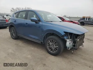 2017 Mazda CX-5 Sport with VIN JM3KFBBL9H0216619, listed as a Copart auction lot 43549865 with 92,262 mi miles and Salvage Title. Bid and sale history available at carsss.com. Image 4.