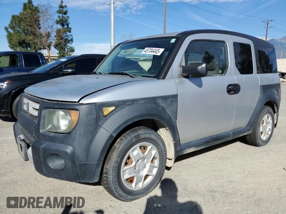2007 Honda Element LX with VIN 5J6YH18307L010451, listed as a Copart auction lot 45704445 with 223,444 mi miles and Clean Title. Bid and sale history available at DreamBid. Image 1.