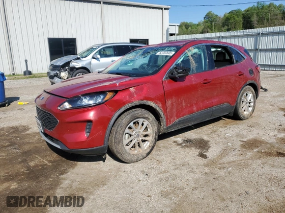 2021 Ford Escape SE with VIN 1FMCU0G65MUA92051, listed as a Copart auction lot 52252605 with 52,667 mi miles and Salvage title. Bid and sale history available at DreamBid. Image 1.