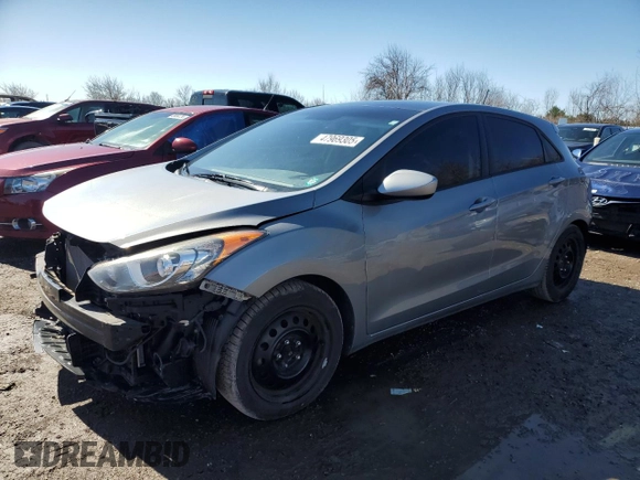 2013 Hyundai Elantra GT with VIN KMHD35LEXDU150544, listed as a Copart auction lot 47969305 with 115,059 mi miles and Salvage Title. Bid and sale history available at carsss.com. Image 1.