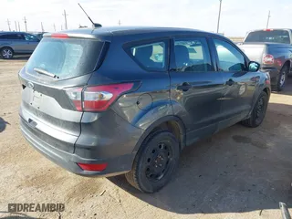 2017 Ford Escape S with VIN 1FMCU0F7XHUA93552, listed as a IAAI auction lot 41456973 with 214,856 mi miles. Bid and sale history available at carsss.com. Image 4.