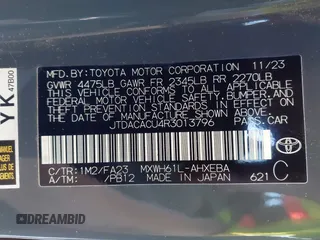 2024 Toyota Prius SE z VIN JTDACACU4R3013796, wystawiony jako IAAI lot #41866441 z przebiegiem 49 837 mil mil oraz . Historia ofert i sprzedaży dostępna na DreamBid. Obrazek 9.