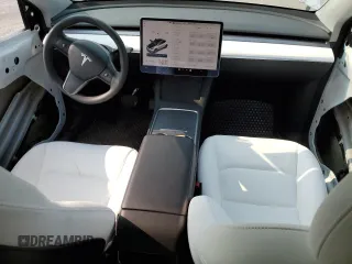 2022 Tesla Model Y Long Range z VIN 7SAYGDEE5NF355624, wystawiony jako Copart lot #58058465 z przebiegiem 33 784 mil mil oraz Szkoda całkowita • Salvage title. Historia ofert i sprzedaży dostępna na DreamBid. Obrazek 8.