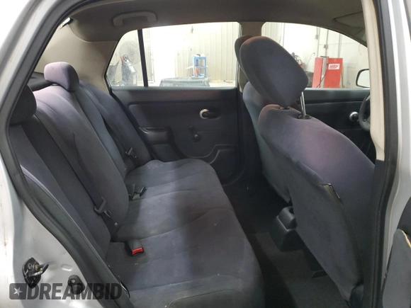 2009 Nissan Versa 1.6 with VIN 3N1CC11E49L422408, listed as a Copart auction lot 55093745 with 169,189 mi miles and Salvage title. Bid and sale history available at DreamBid. Image 10.