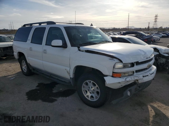2006 Chevrolet Suburban LT with VIN 3GNEC16Z06G115945, listed as a Copart auction lot 44770155 with 197,979 mi miles and Salvage Title. Bid and sale history available at carsss.com. Image 4.