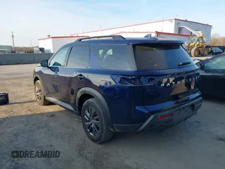 2022 Nissan Pathfinder SV with VIN 5N1DR3BA2NC216478, listed as a IAAI auction lot 41074844 with 58,243 mi miles and . Bid and sale history available at DreamBid. Image 3.