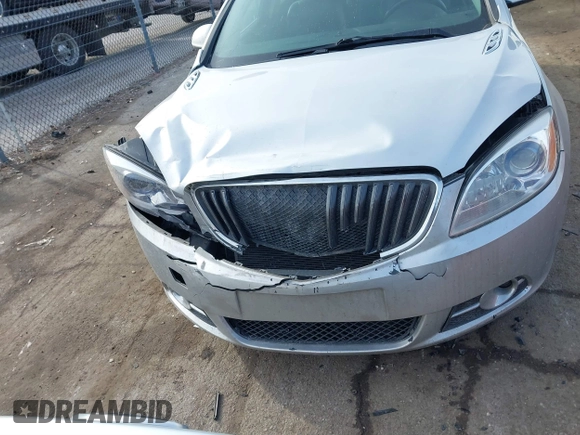 2012 Buick Verano Leather Group with VIN 1G4PS5SK4C4125497, listed as a IAAI auction lot 41461715 with 113,491 mi miles. Bid and sale history available at carsss.com. Image 12.