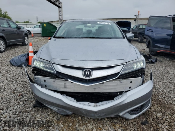 2017 Acura ILX Premium with VIN 19UDE2F77HA004492, listed as a Copart auction lot 55650115 with 25,382 mi miles and Salvage title. Bid and sale history available at DreamBid. Image 5.