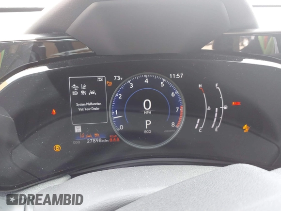 2024 Lexus NX 250 Premium z VIN 2T2GDCAZ1RC015929, wystawiony jako IAAI lot #41686646 z przebiegiem 27 898 mil mil oraz . Historia ofert i sprzedaży dostępna na DreamBid. Obrazek 7.