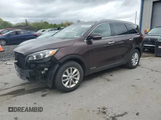 2016 Kia Sorento LX with VIN 5XYPGDA53GG029735, listed as a Copart auction lot 54059235 with 109,834 mi miles and Salvage Title. Bid and sale history available at carsss.com. Image 1.