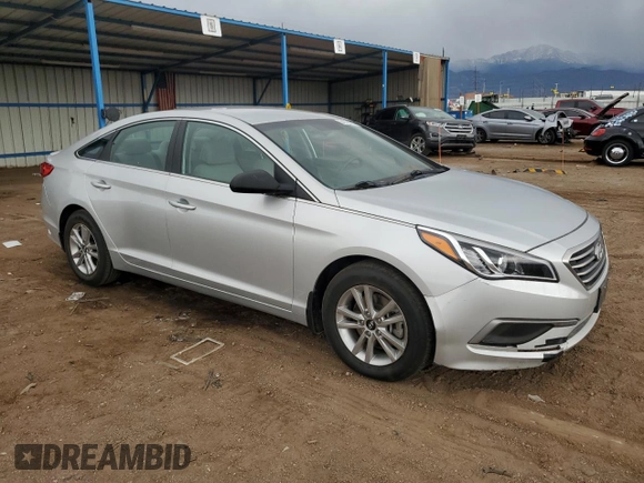 2017 Hyundai Sonata 2.4L with VIN 5NPE24AF2HH437507, listed as a Copart auction lot 54623255 with 72,882 mi miles and Clean Title. Bid and sale history available at carsss.com. Image 4.