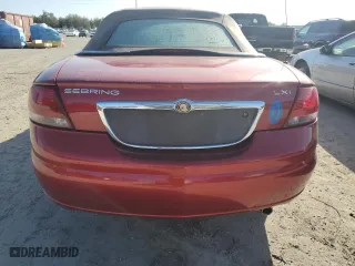 2002 Chrysler Sebring LXi with VIN 1C3EL55RX2N113451, listed as a Copart auction lot 78604004 with 0 mi miles and Salvage Title. Bid and sale history available at carsss.com. Image 6.