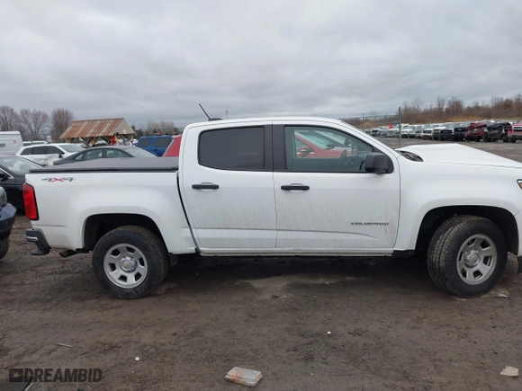 2021 Chevrolet Colorado 4WD Work Truck with VIN 1GCGTBEN6M1119967, listed as a IAAI auction lot 41801380 with 64,550 mi miles. Bid and sale history available at carsss.com. Image 13.