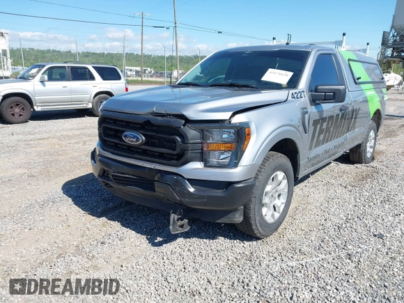 2023 Ford F-150 XL with VIN 1FTNF1E5XPKF47161, listed as a IAAI auction lot 42171620 with 14,623 mi miles and . Bid and sale history available at DreamBid. Image 2.