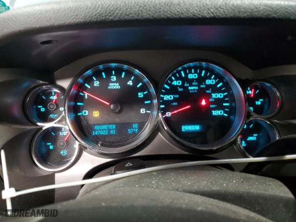 2011 GMC Sierra 1500 SLE with VIN 1GTR2VE32BZ106563, listed as a Copart auction lot 50020795 with 147,022 mi miles and Non Repairable. Bid and sale history available at carsss.com. Image 9.