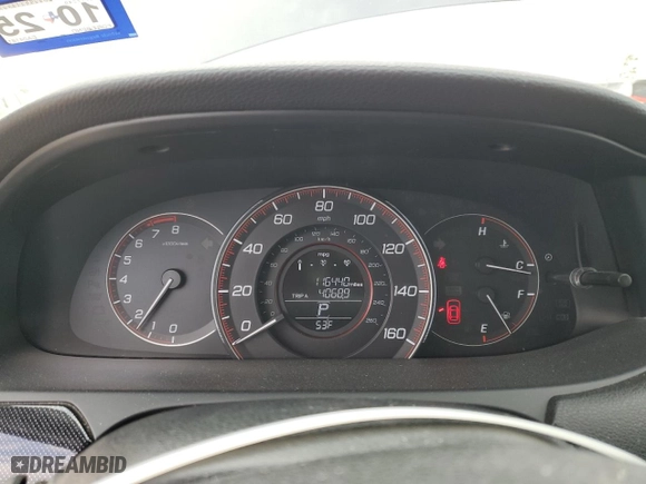 2014 Honda Accord Sedan Sport with VIN 1HGCR2F53EA041811, listed as a Copart auction lot 45383585 with 116,440 mi miles and Salvage Title. Bid and sale history available at carsss.com. Image 9.