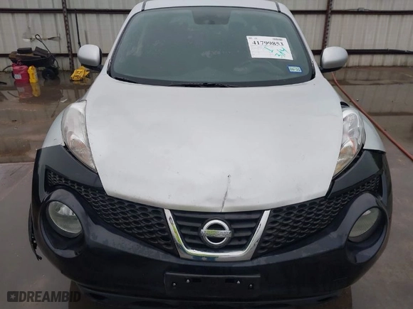 2013 Nissan Juke S with VIN JN8AF5MR5DT220090, listed as a IAAI auction lot 41799853 with 123,014 mi miles. Bid and sale history available at carsss.com. Image 6.