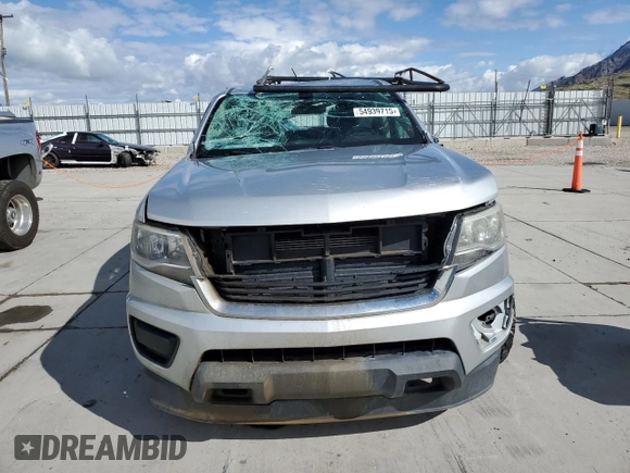 2020 Chevrolet Colorado 4WD LT with VIN 1GCGTCEN1L1113627, listed as a Copart auction lot 54939715 with 71,227 mi miles and Salvage title. Bid and sale history available at DreamBid. Image 5.