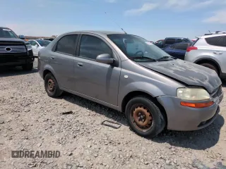 2006 Chevrolet Aveo LS with VIN KL1TD56666B540466, listed as a Copart auction lot 60418355 with 252,838 mi miles and Salvage title. Bid and sale history available at DreamBid. Image 12.