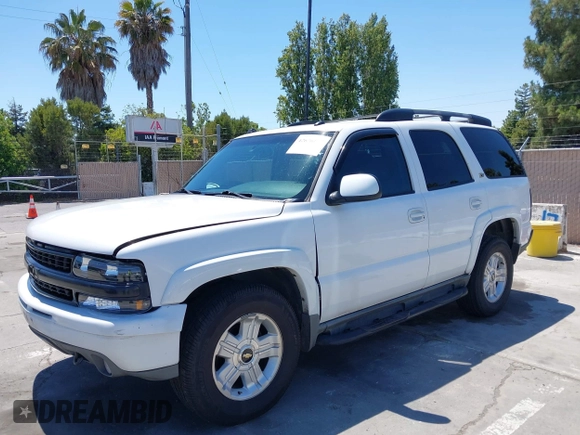 2004 Chevrolet Tahoe Z71 with VIN 1GNEK13T94R315741, listed as a IAAI auction lot 42676177 with 273,646 mi miles and . Bid and sale history available at DreamBid. Image 6.