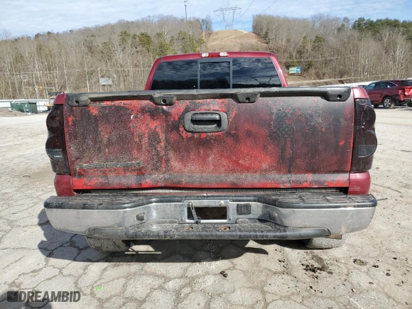 2005 Chevrolet Silverado 1500 LS with VIN 1GCEK14V45Z352156, listed as a Copart auction lot 87450214 with 0 mi miles and Salvage Title. Bid and sale history available at carsss.com. Image 11.