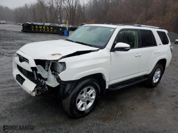 2023 Toyota 4Runner SR5 Premium with VIN JTENU5JR4P6145940, listed as a Copart auction lot 49511825 with 37,456 mi miles and Salvage Title. Bid and sale history available at carsss.com. Image 1.