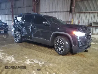 2021 GMC Acadia SLT with VIN 1GKKNML44MZ109955, listed as a Copart auction lot 79130514 with 90,982 mi miles and Salvage Title. Bid and sale history available at DreamBid. Image 4.