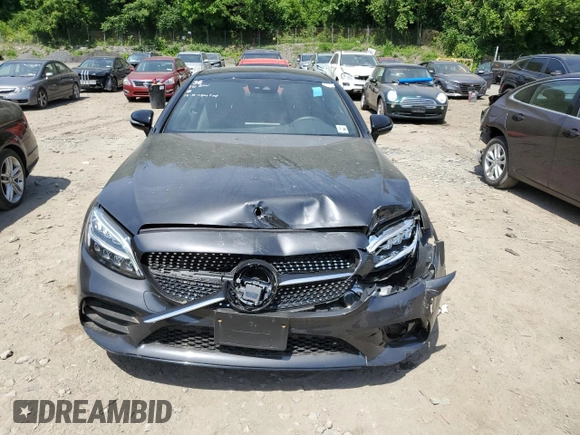 2023 Mercedes-Benz C 300 with VIN W1KWJ8EB9PG131614, listed as a Copart auction lot 58864384 with 3,069 mi miles and Salvage Title. Bid and sale history available at DreamBid. Image 5.