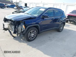 2020 Jeep Compass Latitude w/Sun/Safety Pkg with VIN 3C4NJCBB1LT224727, listed as a IAAI auction lot 41683813 with 36,107 mi miles. Bid and sale history available at carsss.com. Image 2.