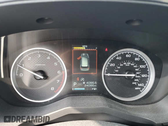 2019 Subaru Forester Premium with VIN JF2SKAGC2KH425850, listed as a Copart auction lot 57598855 with 24,086 mi miles and Salvage title. Bid and sale history available at DreamBid. Image 9.