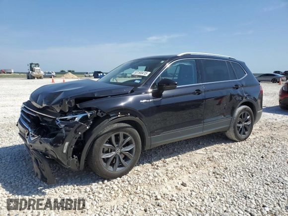 2022 Volkswagen Tiguan SE с VIN 3VV3B7AX8NM121859, выставлен на аукционе Copart как лот 53193415 с пробегом 24 559 миль миль и Списание • Salvage title. История ставок и продаж доступна на DreamBid. Изображение 1.
