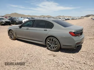 2020 BMW 7 Series 740i xDrive с VIN WBA7T4C07LGF97250, выставлен на аукционе Copart как лот 57860665 с пробегом 75 801 миль миль и Списание • Salvage title. История ставок и продаж доступна на DreamBid. Изображение 2.