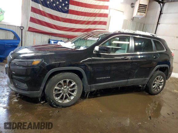2020 Jeep Cherokee Altitude z VIN 1C4PJMLX4LD655917, wystawiony jako Copart lot #45192635 z przebiegiem 41 912 mil mil oraz Szkoda całkowita • Salvage title. Historia ofert i sprzedaży dostępna na DreamBid. Obrazek 1.